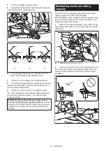 Предварительный просмотр 14 страницы Makita DLS610 Instruction Manual