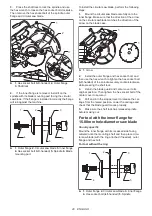 Предварительный просмотр 20 страницы Makita DLS610 Instruction Manual