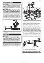 Preview for 22 page of Makita DLS610 Instruction Manual