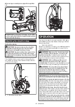 Предварительный просмотр 24 страницы Makita DLS610 Instruction Manual