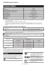 Предварительный просмотр 137 страницы Makita DLS713 Instruction Manual