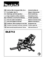 Предварительный просмотр 1 страницы Makita DLS713RTE Instruction Manual