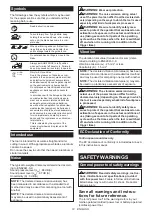 Preview for 12 page of Makita DLS714 Instruction Manual