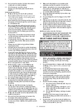 Preview for 14 page of Makita DLS714 Instruction Manual