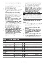 Preview for 15 page of Makita DLS714 Instruction Manual