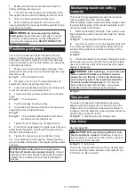 Preview for 18 page of Makita DLS714 Instruction Manual