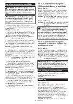 Preview for 20 page of Makita DLS714 Instruction Manual