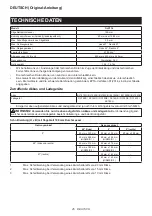 Предварительный просмотр 45 страницы Makita DLS714 Instruction Manual