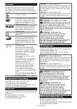 Предварительный просмотр 46 страницы Makita DLS714 Instruction Manual