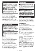 Preview for 61 page of Makita DLS714 Instruction Manual