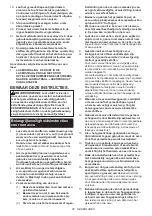 Предварительный просмотр 85 страницы Makita DLS714 Instruction Manual