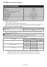 Preview for 99 page of Makita DLS714 Instruction Manual