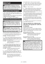 Preview for 109 page of Makita DLS714 Instruction Manual