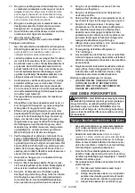 Предварительный просмотр 137 страницы Makita DLS714 Instruction Manual