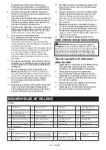 Предварительный просмотр 138 страницы Makita DLS714 Instruction Manual