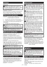 Preview for 176 page of Makita DLS714 Instruction Manual