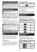 Preview for 42 page of Makita DLS714Z Instruction Manual