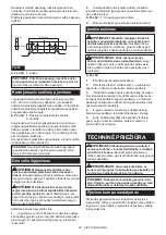 Preview for 92 page of Makita DLS714Z Instruction Manual