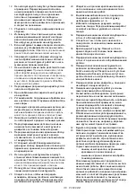 Предварительный просмотр 110 страницы Makita DLS714Z Instruction Manual