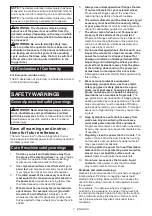 Preview for 7 page of Makita DLW140 Instruction Manual