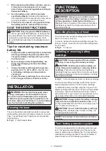 Preview for 9 page of Makita DLW140 Instruction Manual