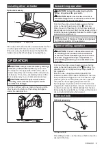 Preview for 9 page of Makita DLX2137PTJ Instruction Manual