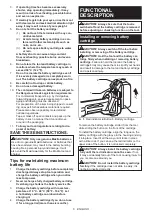 Предварительный просмотр 6 страницы Makita DLX2164X Instruction Manual