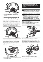 Предварительный просмотр 41 страницы Makita DLX2164X Instruction Manual