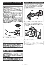 Предварительный просмотр 45 страницы Makita DLX2164X Instruction Manual