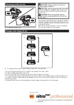 Предварительный просмотр 19 страницы Makita DLX2176TJ Instruction Manual