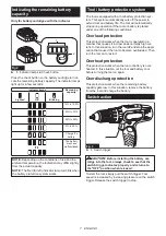 Предварительный просмотр 7 страницы Makita DLX2336T01 Instruction Manual