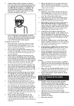 Предварительный просмотр 16 страницы Makita DLX2336T01 Instruction Manual