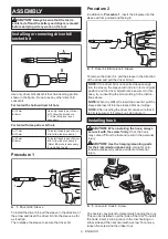 Предварительный просмотр 9 страницы Makita DLX2414X7B Instruction Manual