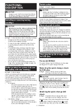 Preview for 8 page of Makita DLX5032T Instruction Manual