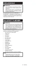 Preview for 23 page of Makita DLX5032T Instruction Manual