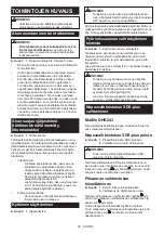 Preview for 26 page of Makita DLX5032T Instruction Manual