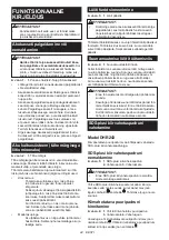 Preview for 44 page of Makita DLX5032T Instruction Manual