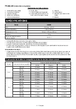 Preview for 9 page of Makita DML809 Instruction Manual