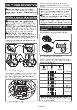 Предварительный просмотр 7 страницы Makita DML810/2 Instruction Manual