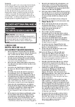 Preview for 18 page of Makita DML810 Instruction Manual