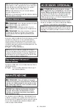 Preview for 28 page of Makita DML810 Instruction Manual