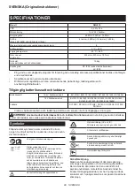 Preview for 98 page of Makita DML810 Instruction Manual