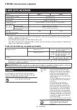 Preview for 40 page of Makita DML814 Instruction Manual