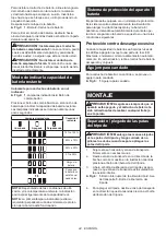 Preview for 44 page of Makita DML814 Instruction Manual