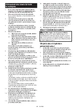 Предварительный просмотр 88 страницы Makita DML814 Instruction Manual