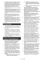 Предварительный просмотр 174 страницы Makita DML814 Instruction Manual