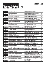 Makita DMP180 Instruction Manual preview