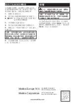 Preview for 232 page of Makita DMP180 Instruction Manual