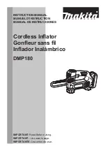 Preview for 1 page of Makita DMP180RT1J Instruction Manual