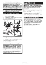 Preview for 9 page of Makita DMP180RT1J Instruction Manual